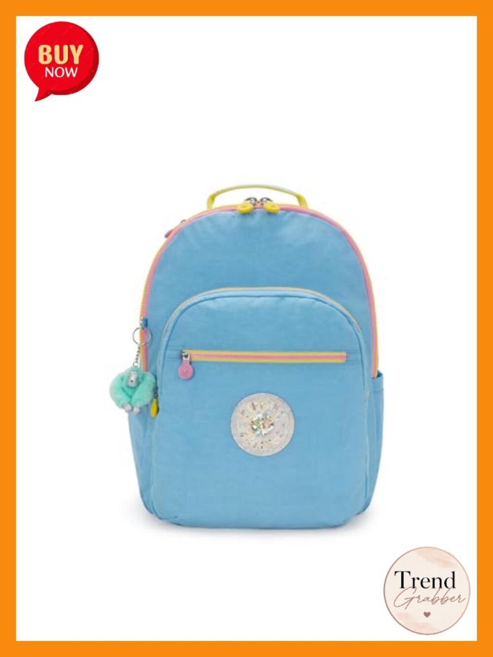 Kipling Seoul Extra Large 17-inch Laptop Backpack, Water Resistant Nylon, Roomy